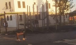 Diyarbakır Sur’da “lanetli park” yandı!
