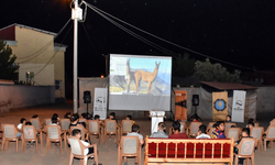 Diyarbakır’da açık hava sinema keyfi