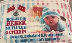 Diyarbakır Çermik'te "Hoş Geldin Bebek, Mutluluk Getirdin Projesi"
