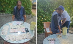 Dilencinin üzerinden şaşırtan miktarda para çıktı