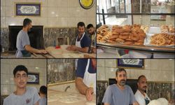 Fırıncılar 250 derecelik fırının başında ter döküyor