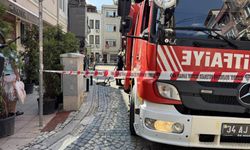 3 katlı binada yangın paniği