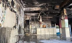 Diyarbakır’da bir kahvehanede elektrik panosundan yangın çıktı