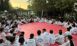 Diyarbakır’da karate kuşak takma töreni coşkusu