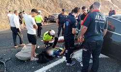 Elazığ-Diyarbakır kara yolunda kaza: 1 ağır 6 yaralı