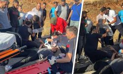 Diyarbakır'da tekeri patlayan araç takla attı: Yaralılar var
