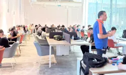 Diyarbakır’da kütüphanede afet tatbikatı