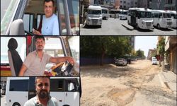 Bozuk yollar minibüsleri her ay sanayiye sürüklüyor