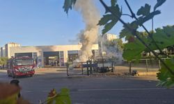 Diyarbakır’da bir sürücü muayeneden geçemeyen aracını yaktı