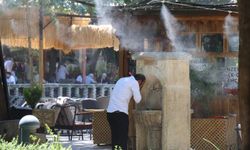 Kavurucu sıcaklar şehri sessizliğe boğdu