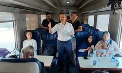 Batman-Diyarbakır tren hattında yolculara demiryolu güvenliği eğitimi