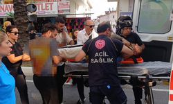 Seyir halindeyken sohbet eden iki kurye çarpıştı: 1 ağır yaralı
