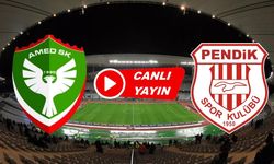 Amedspor-Pendikspor maçı hangi kanalda?
