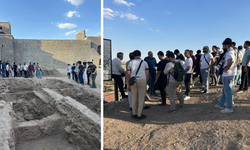 Diyarbakır’da Artuklu Sarayı kazılarına uluslararası ilgi