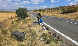 İsveç’ten Bingöl’e gelerek çöp topladı