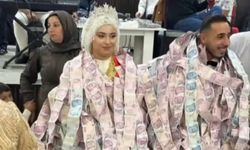 Gelinle damada paradan yelek giydirildi