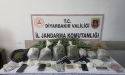 Diyarbakır’da 45 kilo esrar ele geçirildi