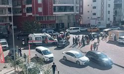 Siirt’te hastane önünde trafik kazası
