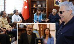 Livaneli, Odabaşı ve Atlı'ya Diyarbakır’da sıcak karşılama