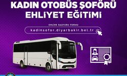 Diyarbakır’da Kadınlara otobüs şoförlüğü eğitimi yeniden başlıyor