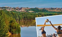 Denizi olmayan Diyarbakır’da plaj voleybolu şenliği