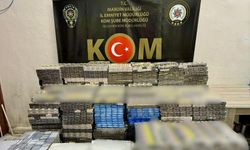 15 bin 80 paket kaçak sigara ele geçirildi