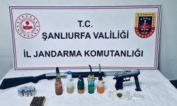 Şanlıurfa’da ruhsatsız silah ve uyuşturucu operasyonu