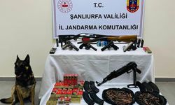 Çok sayıda ruhsatsız silah ele geçirildi