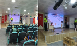 Diyarbakır'da trafik polislerinden öğrenciler ve velilere eğitim