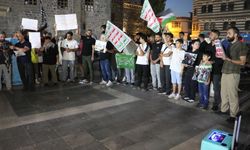 Diyarbakır'da "Küresel Sumud Filosu"na destek gösterisi