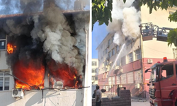 Şanlıurfa Hilvan Hükümet Konağı'nda yangın