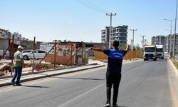 Diyarbakır’da Hafriyat kamyonları ve damperli araçlara yönelik denetim