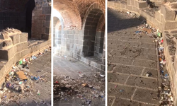 Diyarbakır Benusen Burcu çöplerle doldu