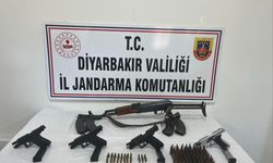Diyarbakır'da silah kaçakçılığı operasyonu