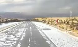 Elazığ’da dolu yağışı etkili oldu