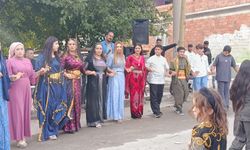 Diyarbakır’da renkli bir düğün: Domlar kültürlerini sokakta yaşatıyor