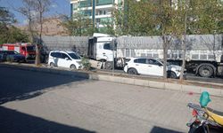 Diyarbakır’da freni boşalan tır başka bir tıra çarptı