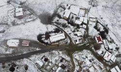Erzincan'a kar yağdı