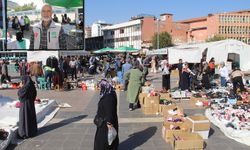 Diyarbakır’da Umut Kervanından hayırseverlere teşekkür