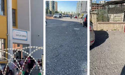 Diyarbakır’da veliler ve öğrencilerden mucurlu yol sorununa tepki