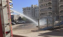 Mardin’de çocuk oyun parkı ateşe verildi