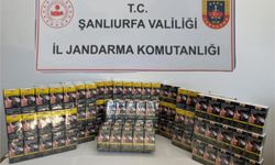 Şanlıurfa’da gümrük kaçağı sigara ele geçirildi