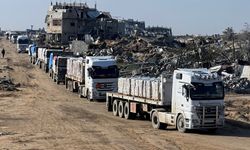 170 yardım kamyonu Gazze Şeridi'ne girdi