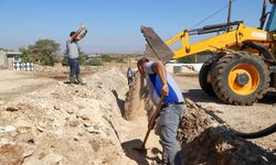 Diyarbakır Çınar’da 5 bin metre yeni içme suyu hattı döşendi