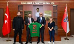 Amedspor’dan Diyarbakır Emniyet Müdürü Gökduman’a ziyaret