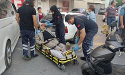 Aynı cadde üzerinde 5 dakika arayla kaza