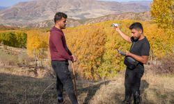 Diyarbakır’da kaybolan hayvanlar dron ile bulunuyor