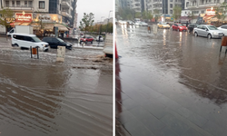 Diyarbakır’da sağanak yağış hayatı felç etti