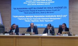 Diyarbakır’da konuşan Ekmen, “Hukuk olmadan barış kalıcı olamaz”