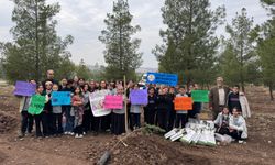 Diyarbakır’da öğrenciler gelecek için fidan dikti